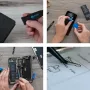Нов Професионален комплект инструменти за поправки ремонт електроника, снимка 4