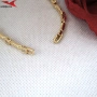 Гривна с 14К златно покритие 234863, снимка 2