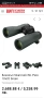 Продавам висок клас  бинокъл Swarovski NL pure 12x32 и 10x32 , снимка 3