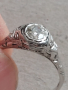 Златен пръстен 18к с Брилянт 0.8 карата(артдеко), снимка 6