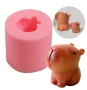 3d Капибара Capybara мини силиконов молд форма фондан шоколад гипс свещ смола, снимка 1