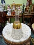 Страхотна антикварна колекционерска немска кристална гарафа декандер , снимка 2
