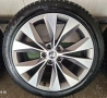 Продавам 4бр оригинални 18-ки джанти от Шкода Супърб трета генерация модел"Cassiopeia" , снимка 3