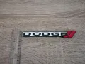 бяла емблема за решетка Додж Dodge, снимка 2