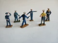 Стари пластмасови полски фигурки моряци., снимка 4