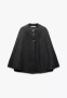 ZARA Трикотажно палто тип пелерина, снимка 2