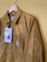 Brain Dead x Carhartt WIP Chore Coat Light Jacket Brown S-M, снимка 7