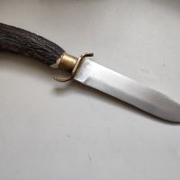 29 см Ловен нож от соца Рог, снимка 3 - Ножове - 45097526