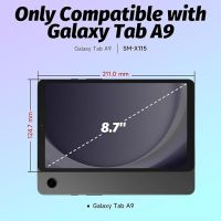 EVA Детски Калъф за Samsung Galaxy Tab A9 8.7" (Лилав), снимка 3 - Калъфи, кейсове - 45150470