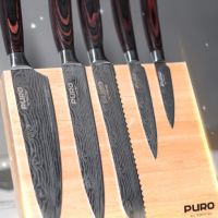 Комплект Puro ножове, снимка 2 - Прибори за хранене, готвене и сервиране - 45283690