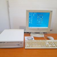 ⭐Продавам ретро компютър Compaq Deskpro EN P600 с много ретро игри⭐, снимка 2 - Колекции - 45606554