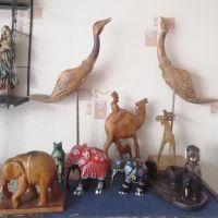 Дърворезба, стари сувенири от Цейлон и Филипини. , снимка 1 - Декорация за дома - 45595454