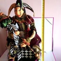 Уникална Стара Кукла-Жокер,Клоун, снимка 9 - Антикварни и старинни предмети - 46098271