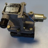 магнет вентил пневматичен CHUKYO Electric L-15-25 solenoid valve 100VAC, снимка 7 - Резервни части за машини - 45144226