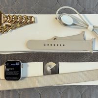 Apple Watch 9 Series Aluminium 45 mm GPS + LTE, снимка 1 - Смарт гривни - 45560641