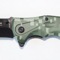 Дизайнерски нож сгъваем BOKER PLUS 96/210, с minecraft мотиви, снимка 1 - Ножове - 45210914