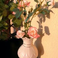 Beleek Lotus Blossom порцеланова ваза, снимка 5 - Декорация за дома - 45286393