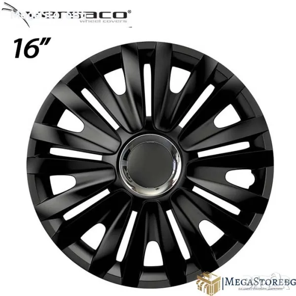 Тасове за джанти 16'' Versaco Royal RC Black, снимка 1