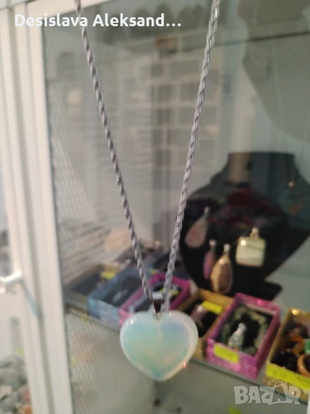 Колие със опалит , снимка 1