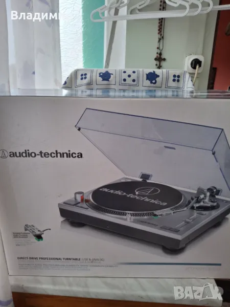 Грамофон Audio-Technica AT-LP120, снимка 1