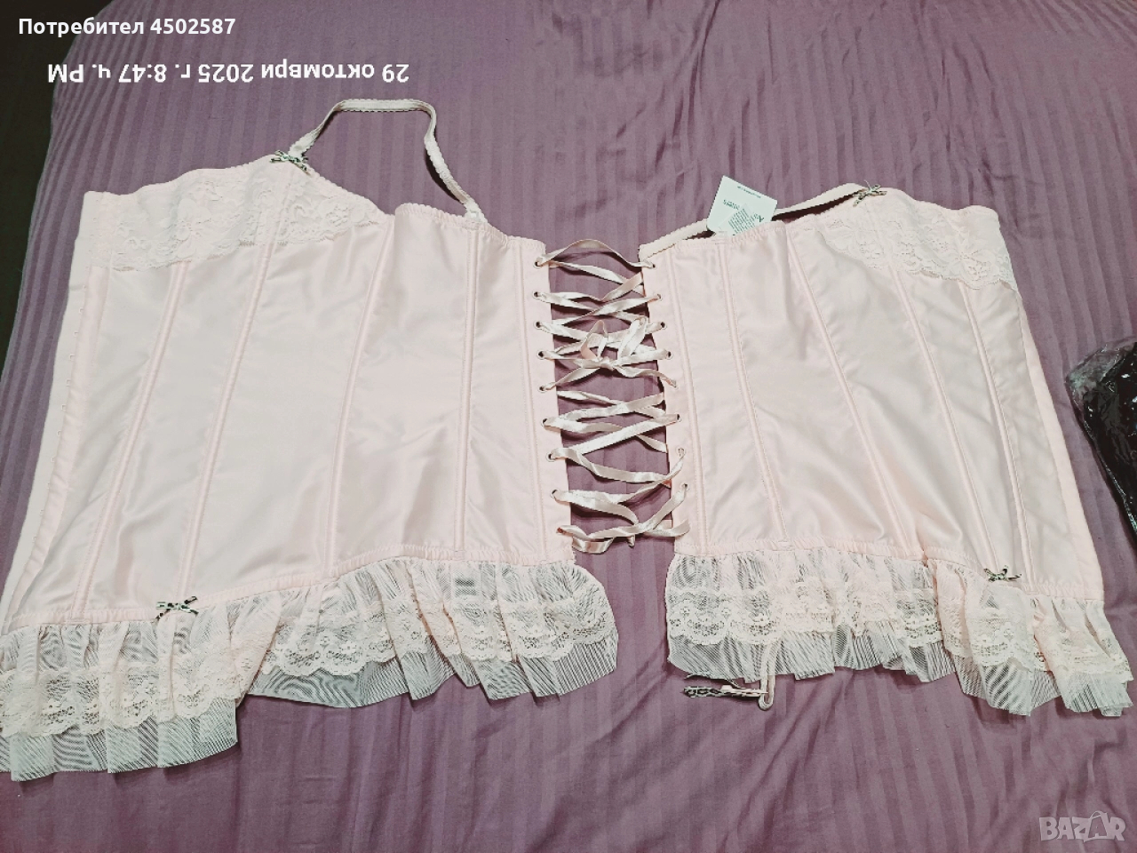 Розов корсет, снимка 1