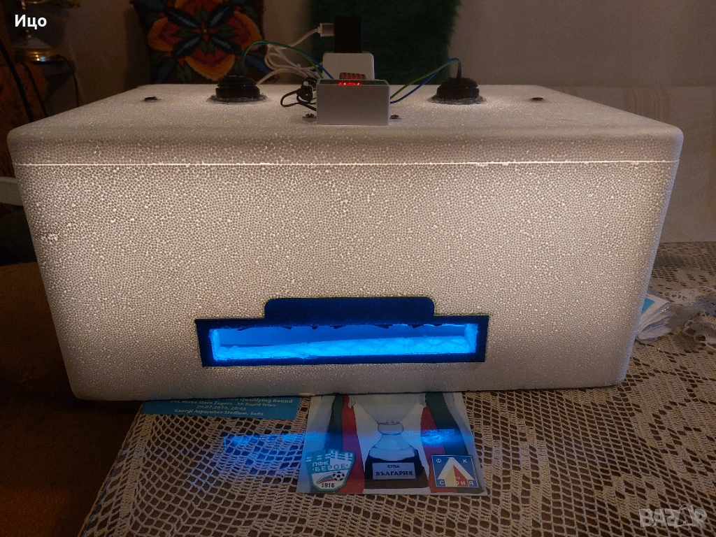 Продавам много ефективен инкубатор за люпене на яйца!, снимка 1