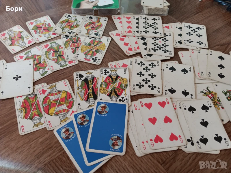 Стари карти за игра, снимка 1
