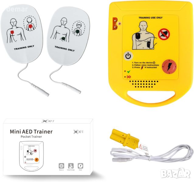 Mini AED Trainer, дефибрилатор за обучение (XFT-D0009), снимка 1