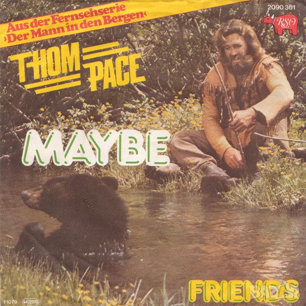 Грамофонни плочи Thom Pace – Maybe 7" сингъл, снимка 1