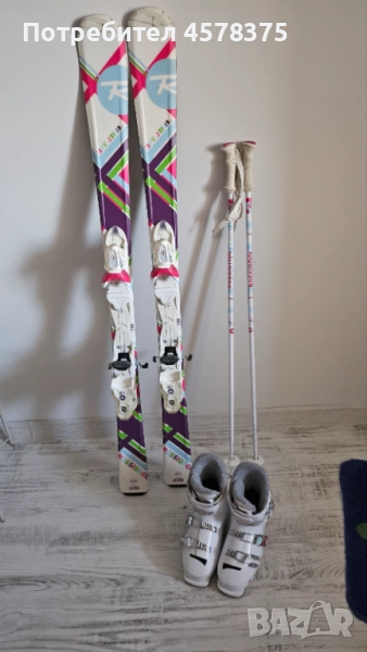 к-т ски, автомати, обувки и щеки, снимка 1