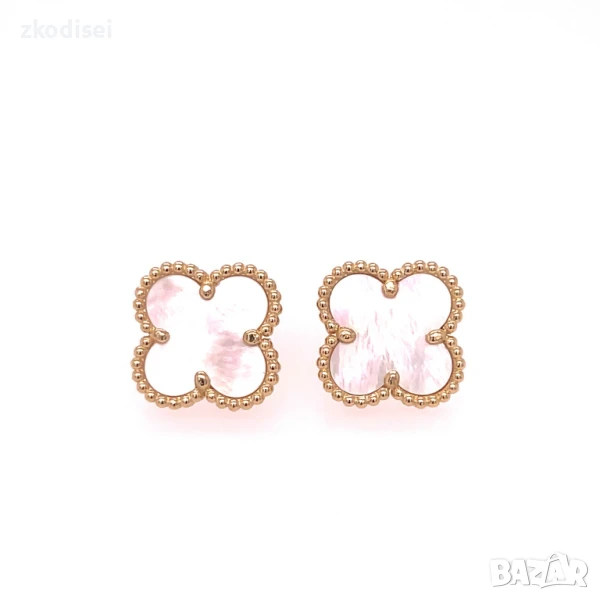 Златни обеци Van Cleef & Arpels 4,67гр. 14кр. проба:585 модел:32150-3, снимка 1