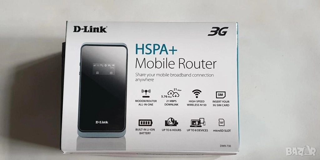 Нов D-Link HSPA+Mobile Router DWR-730, снимка 1