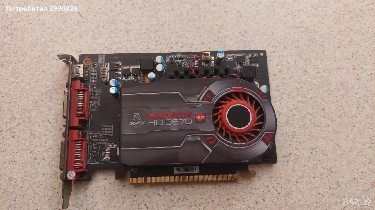 видеокарта radeon hd6670, снимка 1