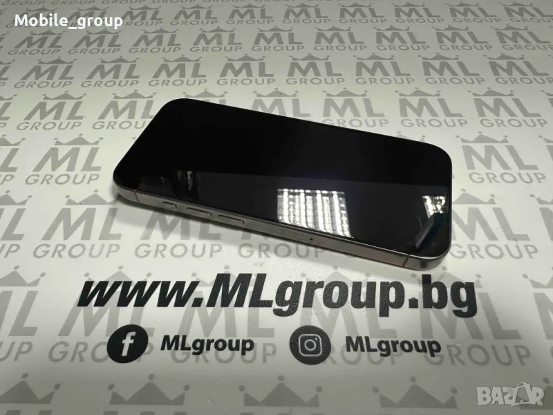 #MLgroup предлага iPhone 15 Pro 128GB Natural Titanium 91%, втора употреба, снимка 1