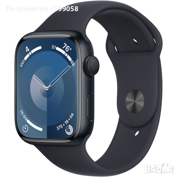 APPLE Watch S9 45mm Mid AL Case Mid SP Band S/M, снимка 1