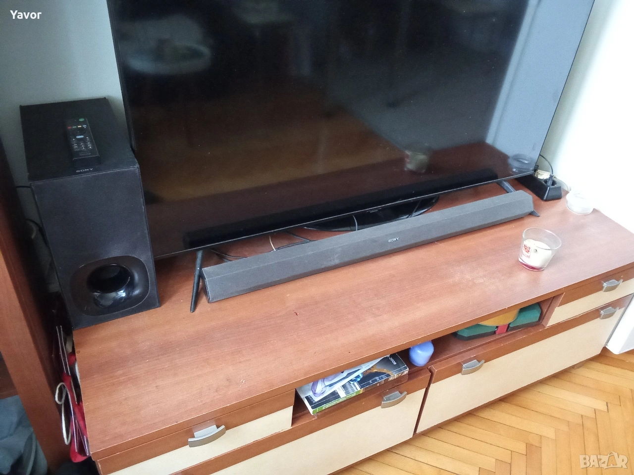 Саундбар с буфер и дистанционно  SONY HT-CT60BT, снимка 1