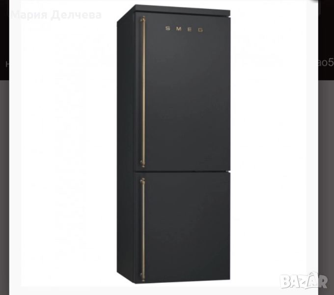 Серия Coloniale, Хладилник, Десни панти, 70.4 см, 481 л., Total No Frost, Енергиен клас Е, Антрацит, снимка 1