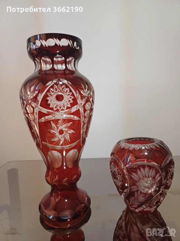 Кристални вази, снимка 1