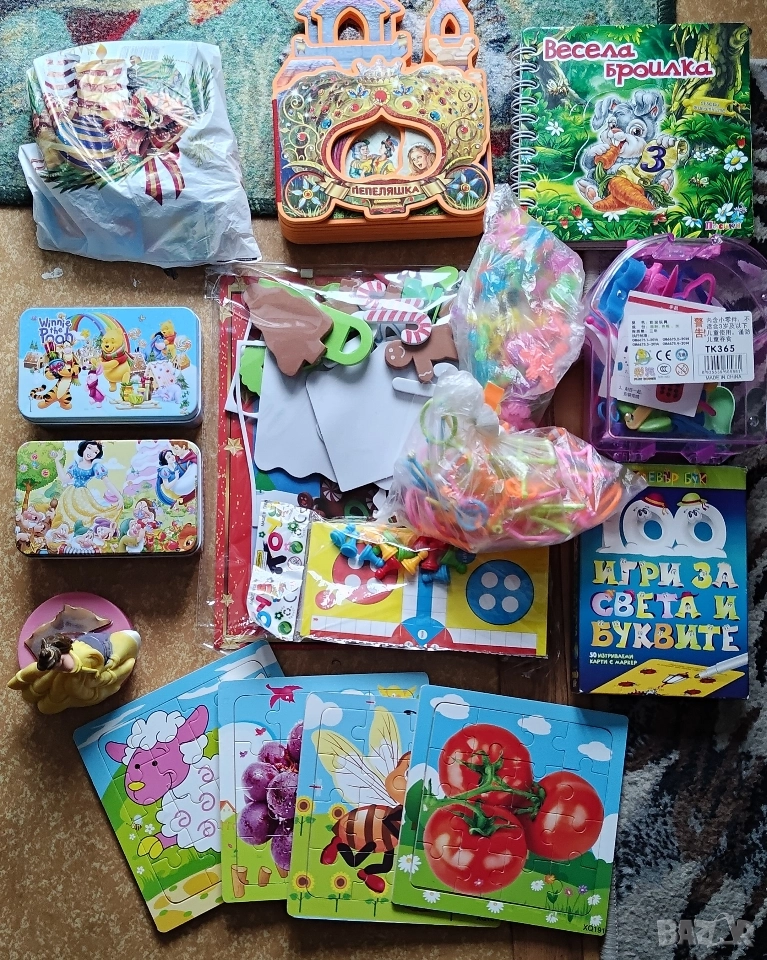 Пъзели 60 части и други 10Евро комплект всичко, снимка 1