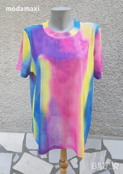 3XL  Нова  блуза Janina в преливащи тонове , снимка 1