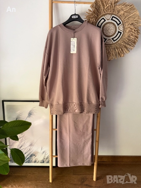 Прекрасен комплект от две части с широки крачоли, снимка 1