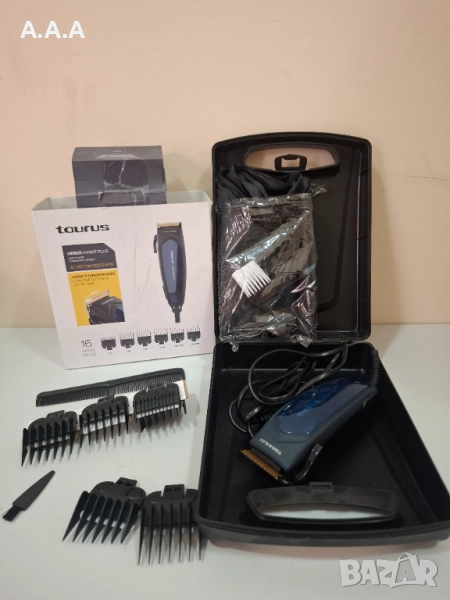 Машинка за подстригване Taurus, Horus Avant Plus, Титаниеви ножчета, 6 водача за подстригване 3-12 м, снимка 1