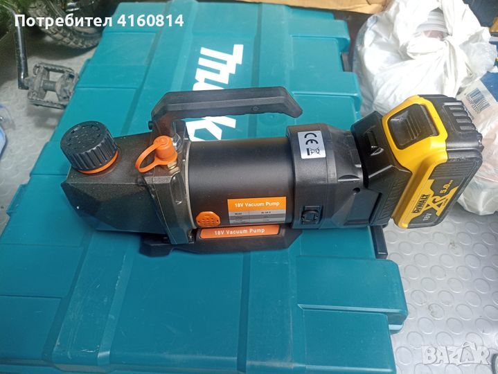 Преходник адаптер DeWalt XR ->  Вакуум помпа/Makita, снимка 1