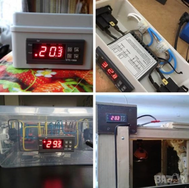 Температурен контролер STC-1000-220V, 10A с 1 сензор, снимка 1