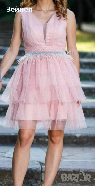 Ефирна бляскава рокличка, снимка 1