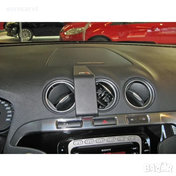 Brodit монтажна стойка за телефон Ford S-Max 06-15/Ford Galaxy 07-14, снимка 1