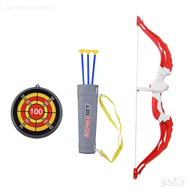 Светещ Лък със стрели и мишена, снимка 1