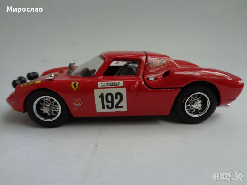 1:43 Best Model FERRARI 250 LM ИГРАЧКА КОЛИЧКА МОДЕЛ, снимка 1