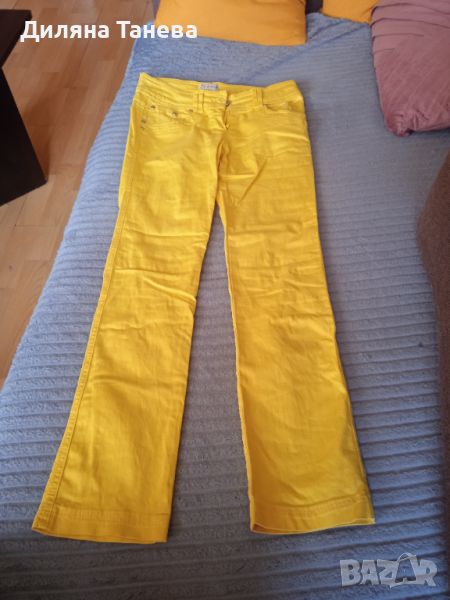 Летен жълт панталон, снимка 1