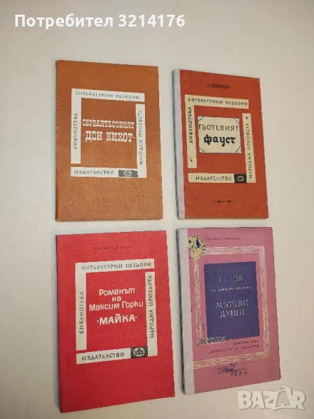 Романът на Максим Горки "Майка" - Йордан Цонев, снимка 1